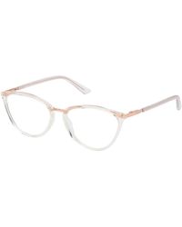 Guess - Gu2957 026 Optical Frames Injected Cat Eye Normal - Lyst