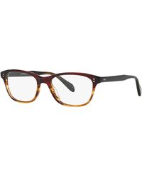Oliver Peoples - Ov5224 Ashton 1224 Optical Frames Acetate Transparent Squared Normal - Lyst