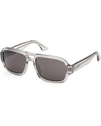 Gcds - Gd0080 20A Sunglasses Acetate Smoke Geometric Normal - Lyst