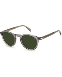 David Beckham - Db 1036/S Kb7/Qt Sunglasses Acetate Round - Lyst