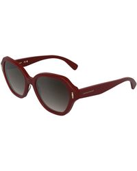 Longchamp - Lo801S 601 Sunglasses Acetate Squared Normal - Lyst