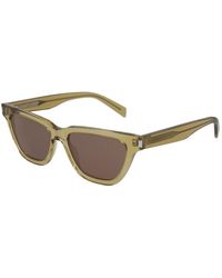 Saint Laurent - Sl 462 Sulpice 007 Sunglasses Acetate Cat Eye Normal - Lyst