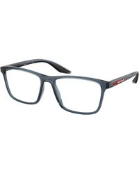 Prada Linea Rossa - Ps 01Qv Czh1O1 Optical Frames Nylon Pillow Normal - Lyst