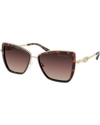 Michael Kors - Mk1178 Sea Island 4031E2 Sunglasses Metal Butterfly Normal Nuanced - Lyst