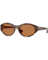 DIESEL - Dl3005U 201373 Sunglasses Injected Round Normal - Lyst