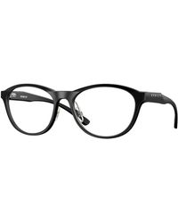 Oakley - Ox8057 Draw Up 805701 Optical Frames O_Matter Transparent Round Normal - Lyst