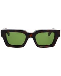 Off-White c/o Virgil Abloh - Oeri126 Virgil 6055 Sunglasses Acetate Squared Normal - Lyst