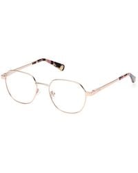 Guess - Gu5222 028 Optical Frames Metal Round Normal - Lyst