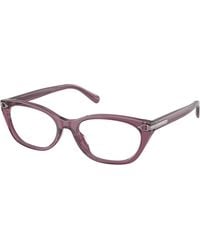 Ralph Lauren - Rl6268U 6389 Optical Frames Acetate Transparent Cat Eye Normal - Lyst