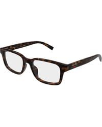 Gucci - Gg2107Ol 002 Optical Frames Injected Transparent Squared - Lyst