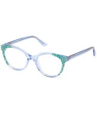 Guess - Gu50267 092 Optical Frames Acetate Round Normal - Lyst
