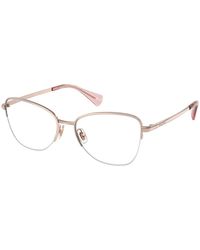 Ralph Lauren - Ra6061 9427 Optical Frames Metal Geometric Normal - Lyst