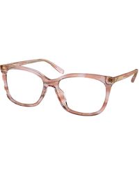 Michael Kors - Mk4080U Auckland 3277 Optical Frames Acetate Transparent Pillow Normal - Lyst