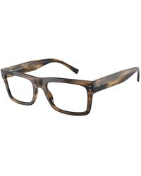 Giorgio Armani - Ar7232 5409 Optical Frames Acetate Transparent Squared Normal - Lyst