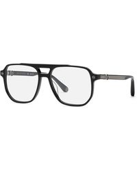Philipp Plein - Vpp084M Plein Stud 700 Optical Frames Acetate Squared - Lyst