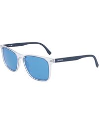 Lacoste - L882S 414 Sunglasses Injected Squared Photochromatic Photochromatic - Lyst