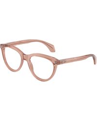 Moncler - Me2026 3008 Optical Frames Acetate Transparent Round Normal - Lyst