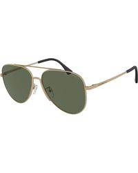 Emporio Armani - Ea2149D 300271 Sunglasses Metal Pilot Normal - Lyst
