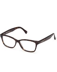 Max Mara - Mm5237 092 Optical Frames Acetate Squared Normal - Lyst