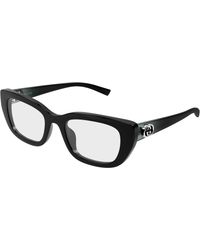 Gucci - Gg2027O 001 Optical Frames Injected Transparent Cat Eye - Lyst
