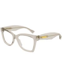 Bottega Veneta - Bv1459O 003 Optical Frames Acetate Transparent Butterfly - Lyst