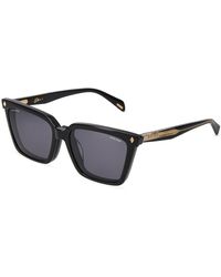 Police - Uplt97 Dawn Lite 1 700P Optical Frames Acetate Smoke Squared - Lyst
