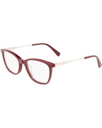 Longchamp - Lo2683 601 Optical Frames Acetate Squared Normal Photochromatic - Lyst