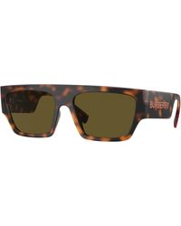 Burberry - Be4397U Micah 300273 Sunglasses Injected Squared Normal - Lyst