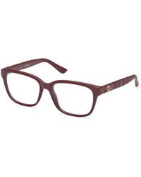 Guess - Gu50308 069 Optical Frames Acetate Squared Normal - Lyst