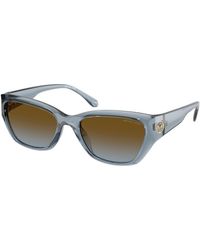 Michael Kors - Mk2242D Pearl River 401413 Sunglasses Injected Geometric Normal Shaded - Lyst