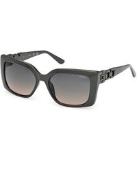 Guess - Gu00265-H 96P Sunglasses Injected Squared Normal - Lyst