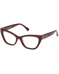 Max Mara - Mm5228 071 Optical Frames Acetate Cat Eye Normal - Lyst