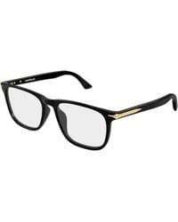 Montblanc - Mb0520Ol 001 Optical Frames Acetate Transparent Squared - Lyst