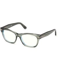 Tom Ford - Ft6173-B 93 Optical Frames Acetate Squared Normal - Lyst
