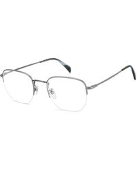 David Beckham - Db 1153/G R80 Optical Frames Metal Geometric - Lyst
