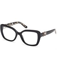 Guess - Gm50027 001 Optical Frames Acetate Squared Normal - Lyst