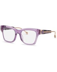 Philipp Plein - Vpp125S Plein Queen 06Pf Optical Frames Acetate Squared - Lyst