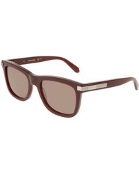 Ferragamo - Sf2088S 600 Sunglasses Acetate Squared Normal - Lyst