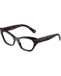 Dolce & Gabbana - Dg3385 502 Optical Frames Acetate Transparent Cat Eye Normal - Lyst
