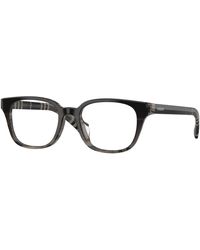 Burberry - Be2462D 4200 Optical Frames Acetate Transparent Squared Normal - Lyst