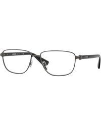 Burberry - Be1393 1316 Optical Frames Metal Squared Normal - Lyst