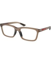 Prada Linea Rossa - Ps 02Sv 29F1O1 Optical Frames Injected Squared Normal - Lyst
