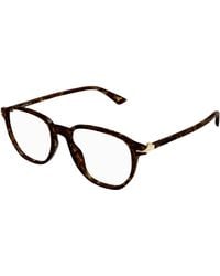 Montblanc - Mb0366O 002 Optical Frames Acetate Transparent Squared - Lyst
