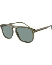 Giorgio Armani - Ar8212 607456 Sunglasses Acetate Squared Normal - Lyst