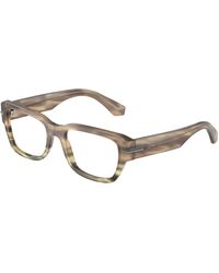 Dolce & Gabbana - Dg3408 3439 Optical Frames Acetate Transparent Squared Normal - Lyst