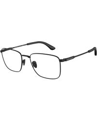 Giorgio Armani - Ar5162 3001 Optical Frames Metal Squared Normal - Lyst