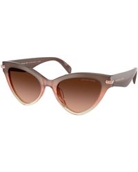 Michael Kors - Mk2259U Roanoke 40355M Sunglasses Acetate Cat Eye Normal Shaded - Lyst