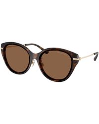 Michael Kors - Mk2229D Tianjin 30063G Sunglasses Injected Round Normal - Lyst