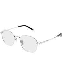 Gucci - Gg1956Ok 002 Optical Frames Metal Transparent Squared - Lyst