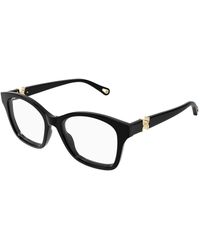 Chloé - Ch0334O 006 Optical Frames Acetate Transparent Cat Eye - Lyst